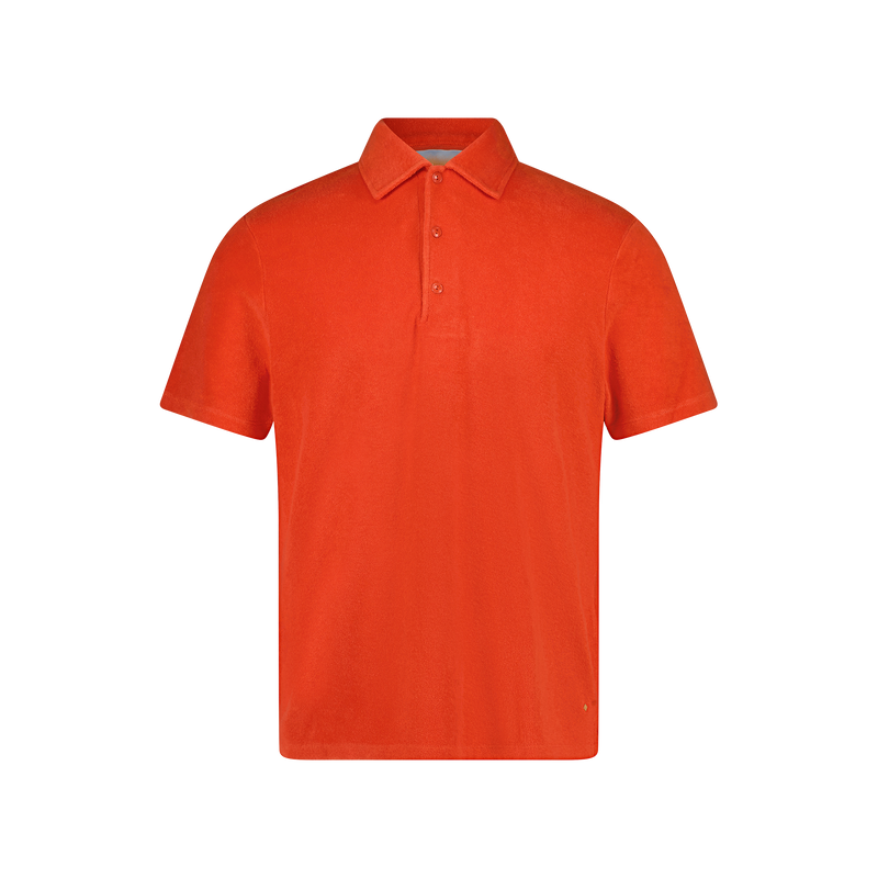 Polo Éponge Orange