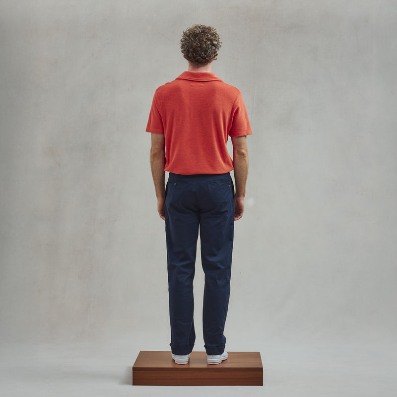 Polo Éponge Orange