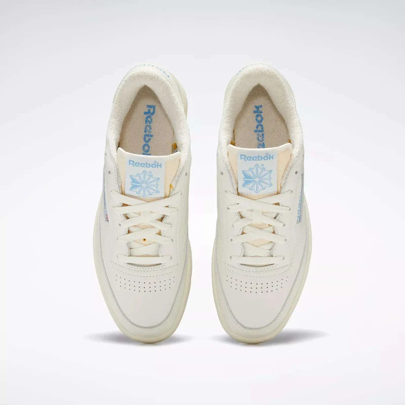 Reebok Club C 85 Vintage Shoes Chalk/Alabaster/Essential Blue Style: 100007794
