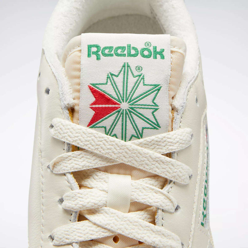 Reebok Club C 85 Vintage Shoes Chalk/Paperwhite/Glen Green Style: 100000317