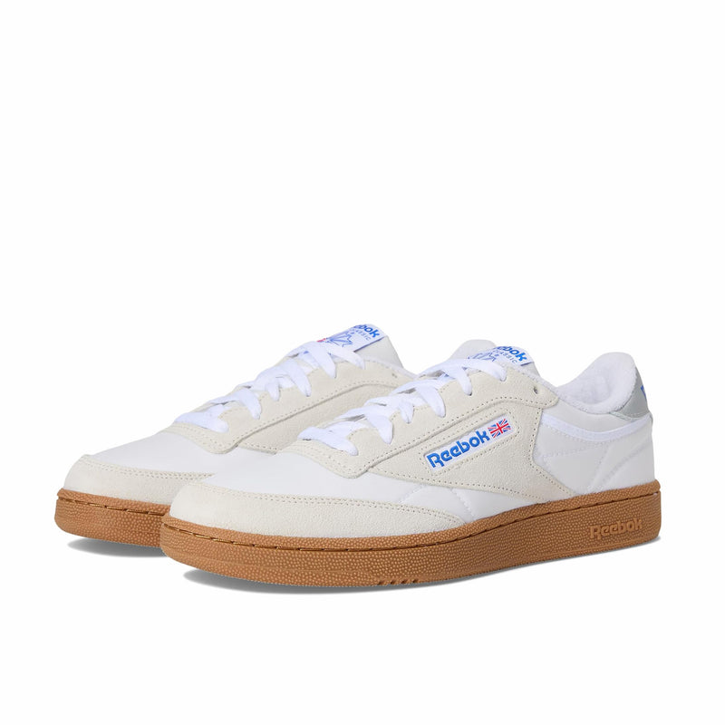 Reebok Unisex Club C 85 (Ftwr White/Barely Grey/Gum) - August Shop