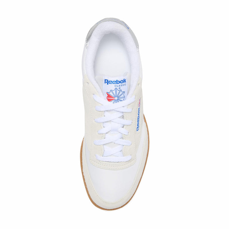 Reebok Unisex Club C 85 (Ftwr White/Barely Grey/Gum) - August Shop