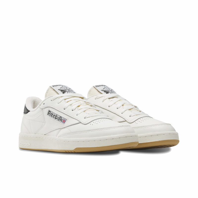 Reebok Unisex Club C 85 Vintage (Chalk/Black/Gum) - August Shop