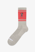 Retro Striped Calf Sock