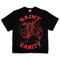 Saint Vanity 'Griffin' Black & Red Tee - Men's