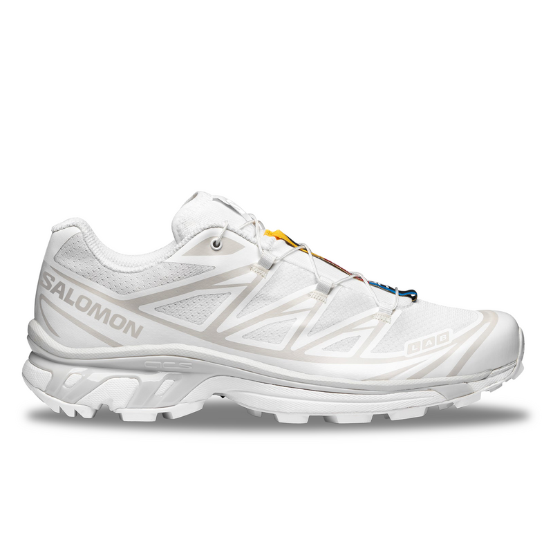 Salomon XT-6 Color: White/White/Lunar Rock Style: L41252900