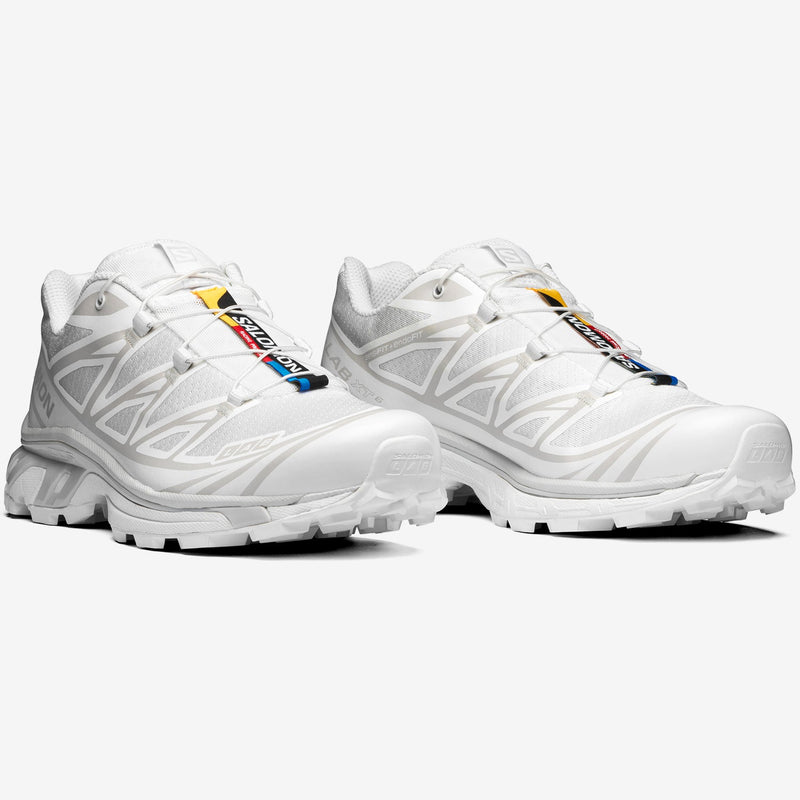 Salomon XT-6 Color: White/White/Lunar Rock Style: L41252900