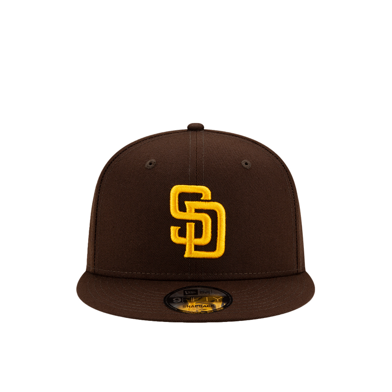SAN DIEGO PADRES 9FIFTY SNAPBACK BROWN