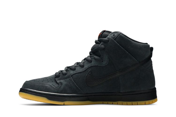 SB Dunk High Pro Orange Label Smoke Grey