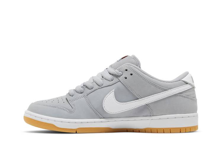 SB Dunk Low Pro ISO Orange Label Wolf Grey Gum