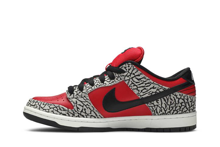 SB Dunk Low Supreme Red Cement (2012)