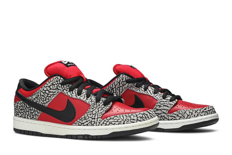 SB Dunk Low Supreme Red Cement (2012)