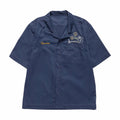 Service Works Light Twill Necessities Short Sleeve Shirt (Navy) - August Shop