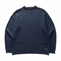 Service Works Mock Smock Sweater (Navy) - August Shop