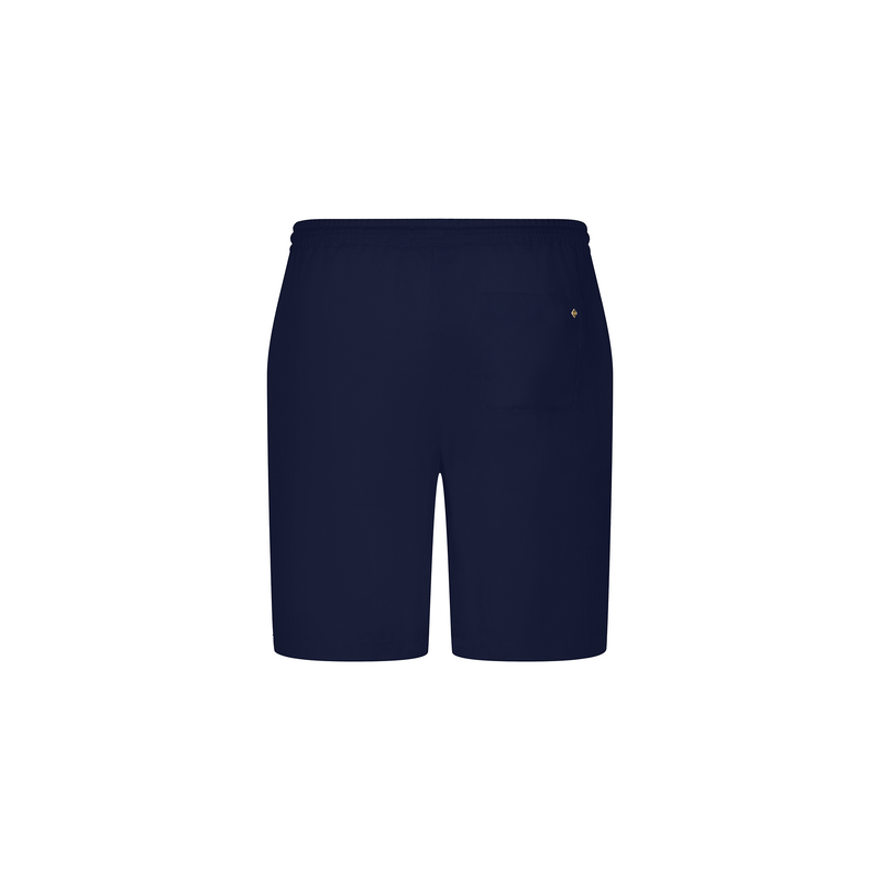 Short en lin avec cordon de serrage