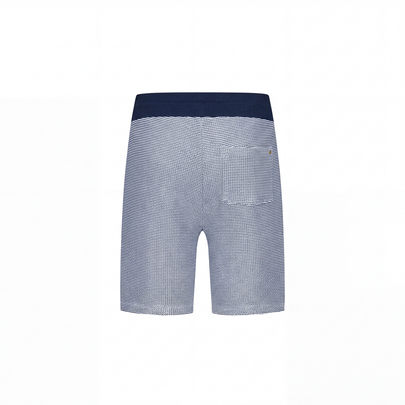 Short Nid d'abeille Bicolore