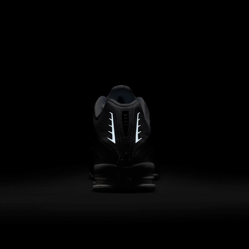Nike FOOTWEAR Nike Shox R4 "White Metallic Silver" - Men's