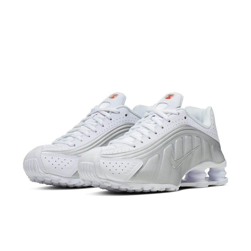 Nike FOOTWEAR Nike Shox R4 "White Metallic" - Women's
