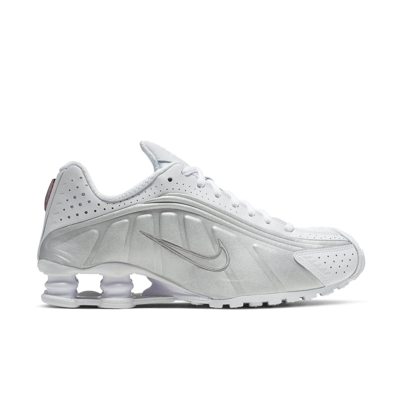 Nike FOOTWEAR Nike Shox R4 "White Metallic" - Women's