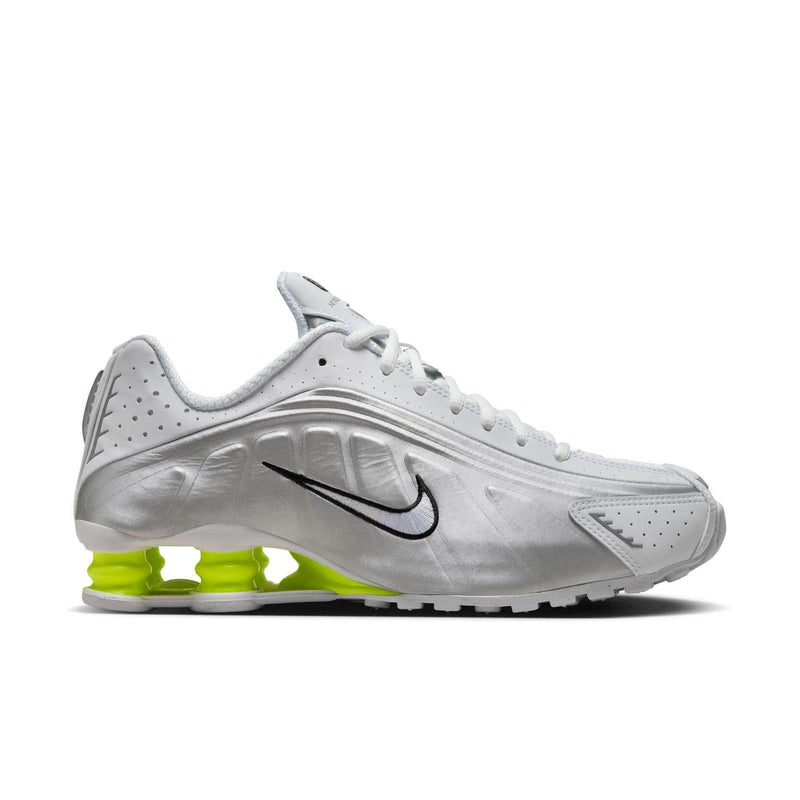 Nike FOOTWEAR Nike Shox R4 "White Metallic Silver" - Women's