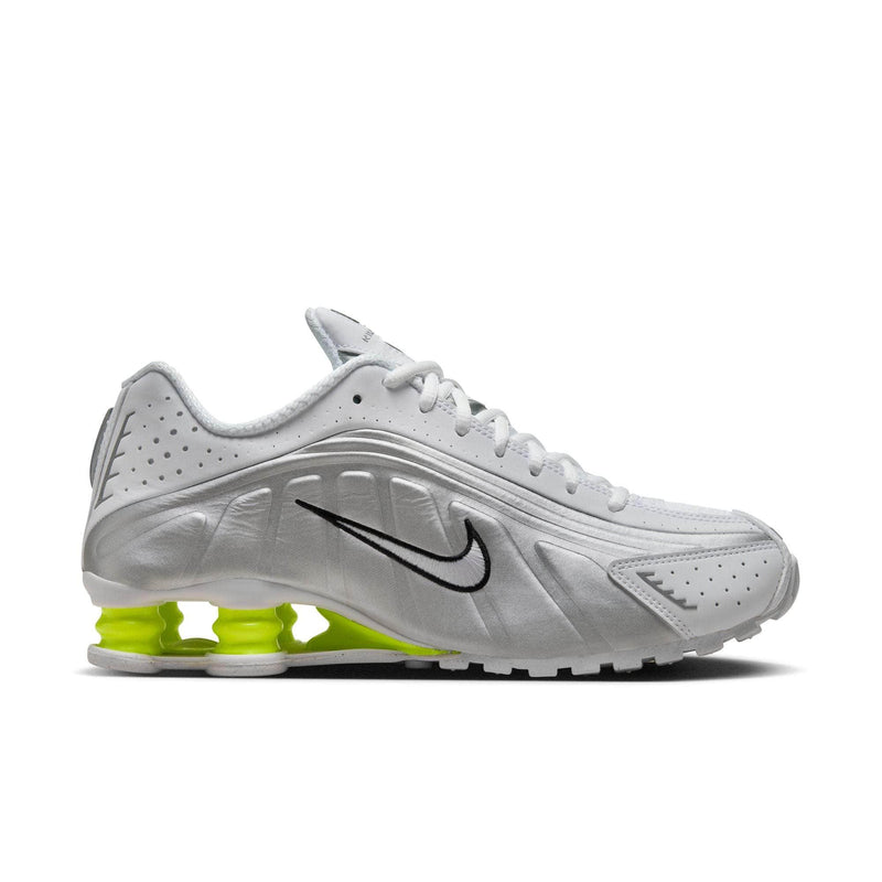 Nike FOOTWEAR Nike Shox R4 "White Metallic Silver" - Women's