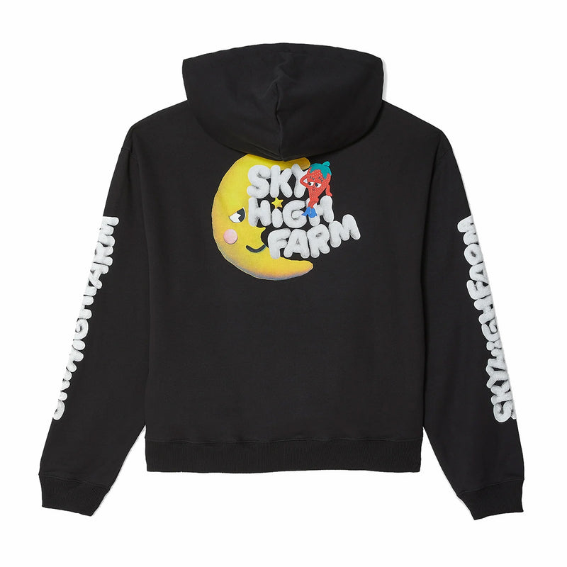 Sky High Farm Workwear Perennial Shana Graphic Hoodie (Black) - August Shop
