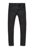 SLIM TAPER FIT - SMOOTH CRIMINAL DENIM (JET BLACK) - SEAN COLLECTION
