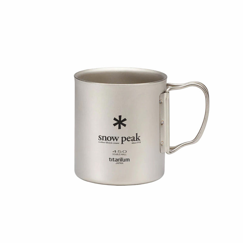Snow Peak Ti-Double Wall 450 Mug - August Shop