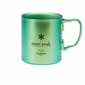 Snow Peak Ti-Single Wall 450 Cup (Ocean Green) - August Shop