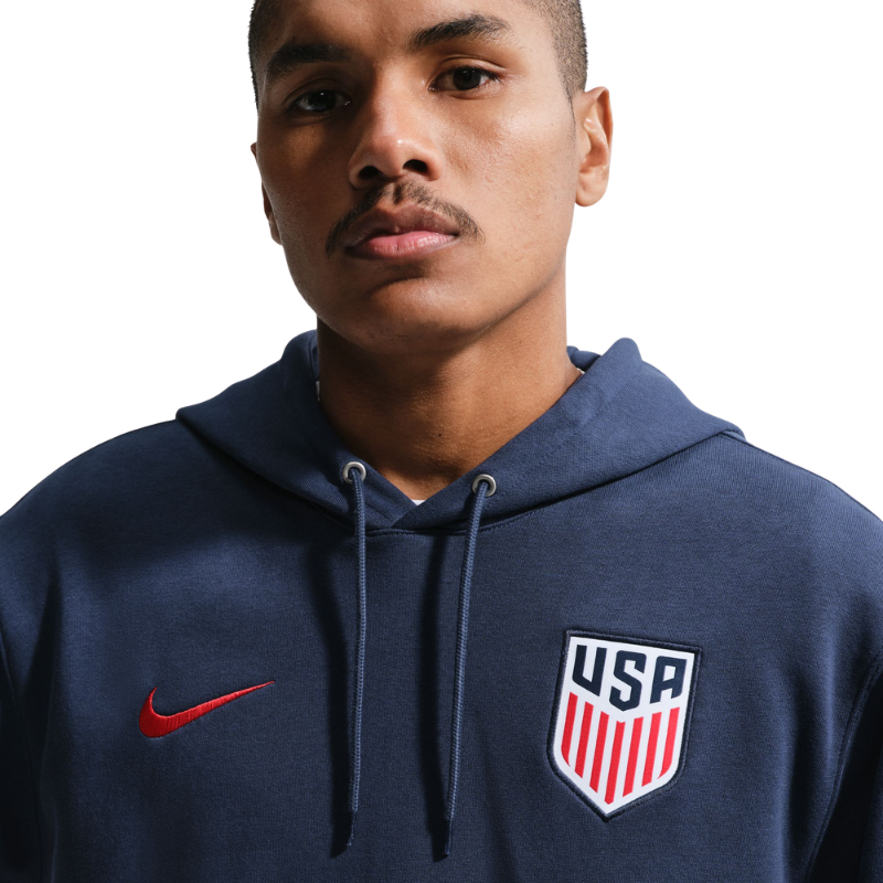 Soccer French Terry Pullover Hoodie USMNT Club - Men's