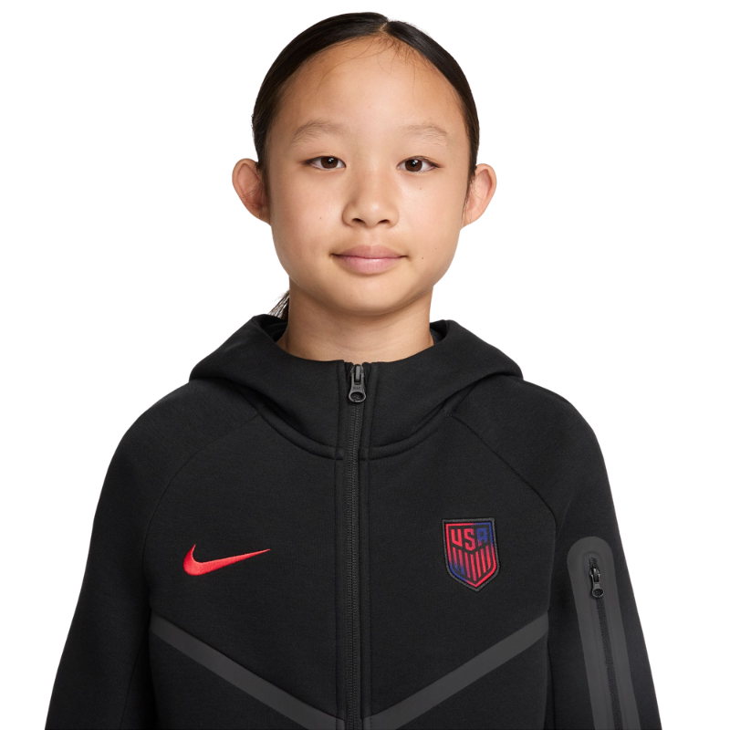 Soccer Full-Zip Hoodie USMNT Tech Fleece - Boys'