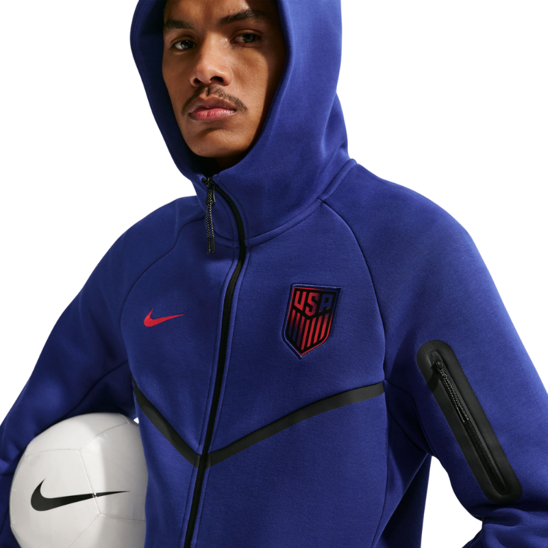 Soccer Full-Zip Hoodie USMNT Tech Fleece Windrunner - Men's