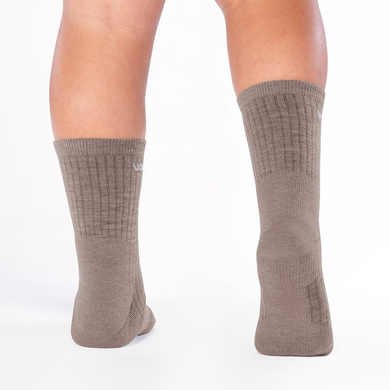 Solid Cushioned Micro Crew Socks - Image 8