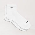 Solid Cushioned Quarter Socks