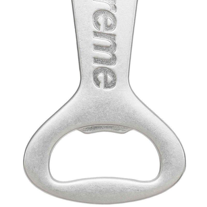 Supreme Bottle Opener Keychain - Silver