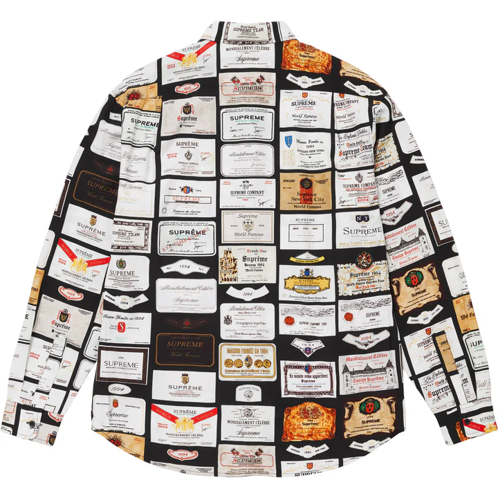 Supreme Label Shirt - Black