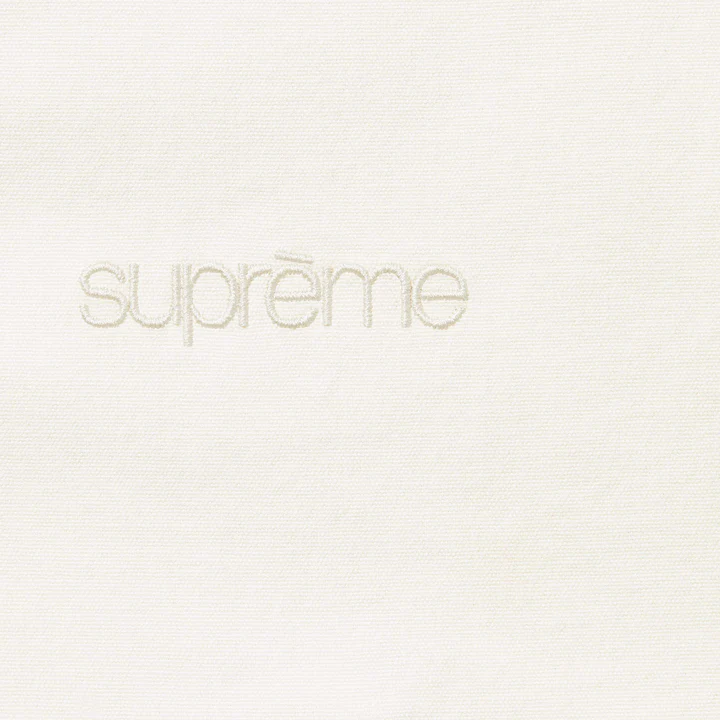 Supreme Leather Collar Utility Jacket - Stone