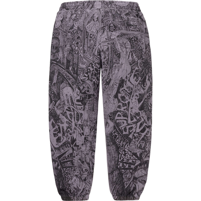 Supreme Liberty Sweatpant - Dusty Purple
