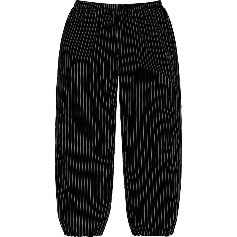 Supreme Reflective Pinstripe Track Pant - Black