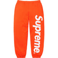 Supreme Satin Appliqué Sweatpant - Bright Orange