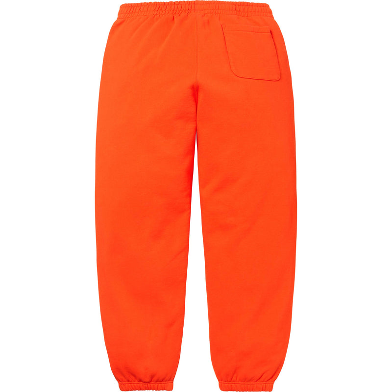 Supreme Satin Appliqué Sweatpant - Bright Orange