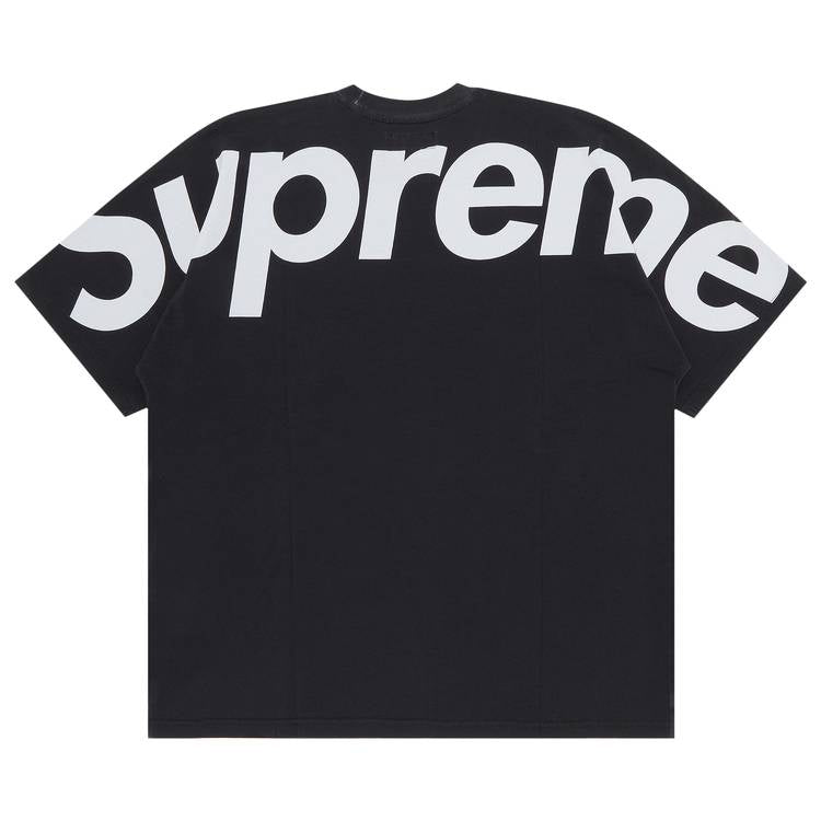 Supreme Split Short-Sleeve Top 'Black'