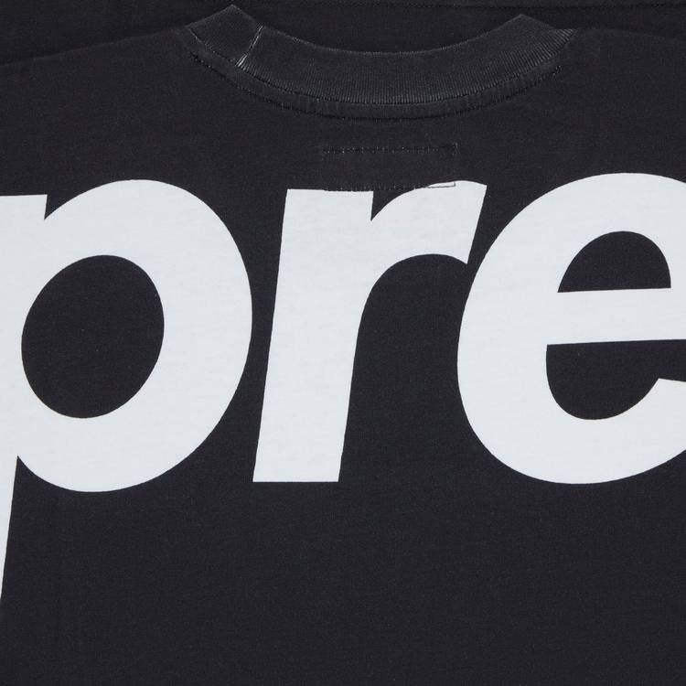 Supreme Split Short-Sleeve Top 'Black'