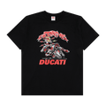 Supreme x Ducati Bike Tee 'Black' - Side Kicks