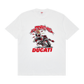 Supreme x Ducati Bike Tee 'White' - Side Kicks