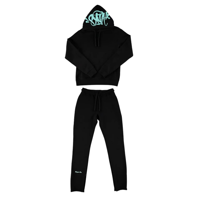 Syna World Syna Logo OG Tracksuit - Black/Teal