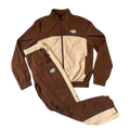 Syna World Syna Logo Shell Tracksuit - Brown/Beige/Cream