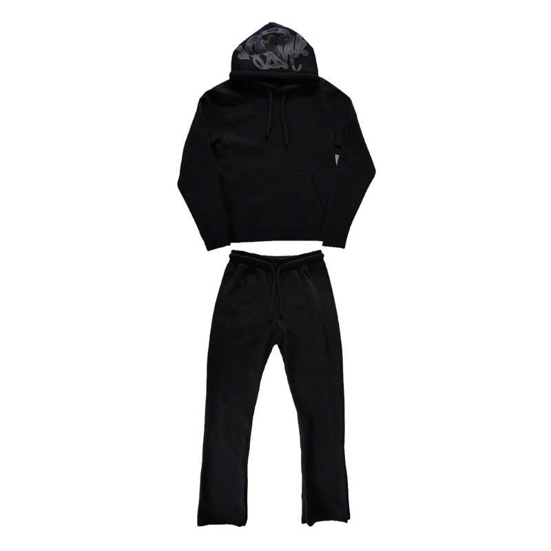 Syna World Syna Logo Shell Tracksuit - Grey/Charcoal/Neon