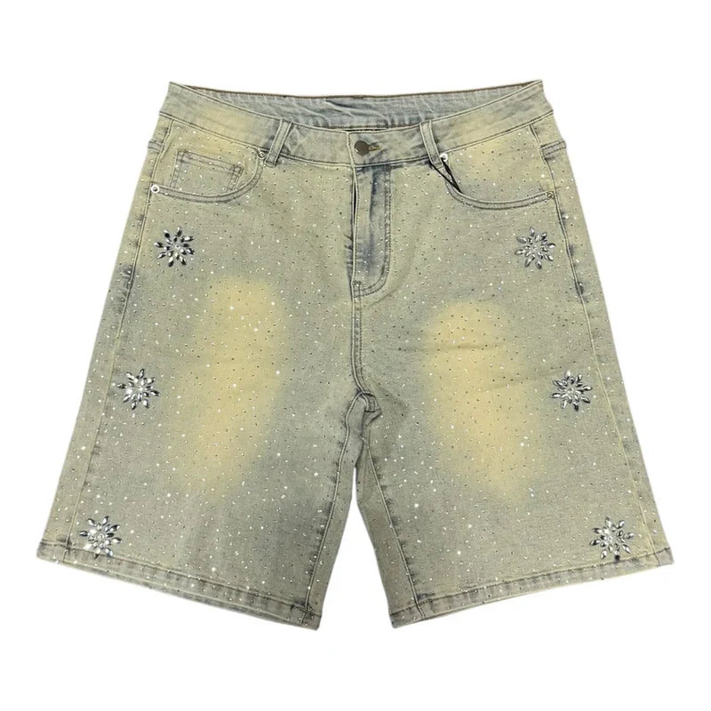 Syndicate "Cosmo" Vintage Blue Denim Jorts - Men's