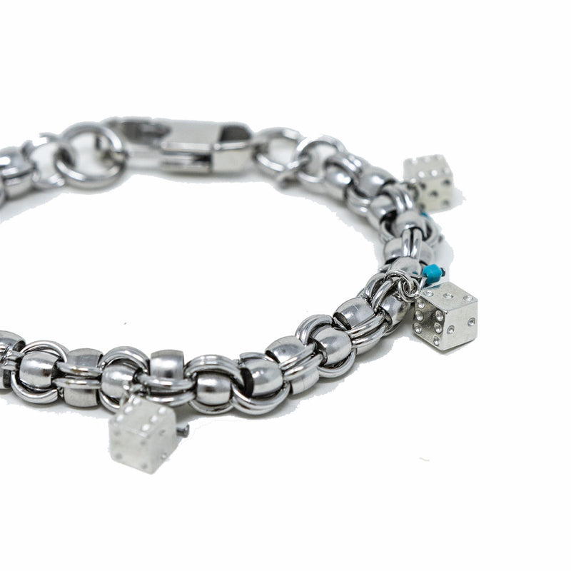 Tears of Venus "Snake Eyes" 7" Bracelet (Silver) - August Shop